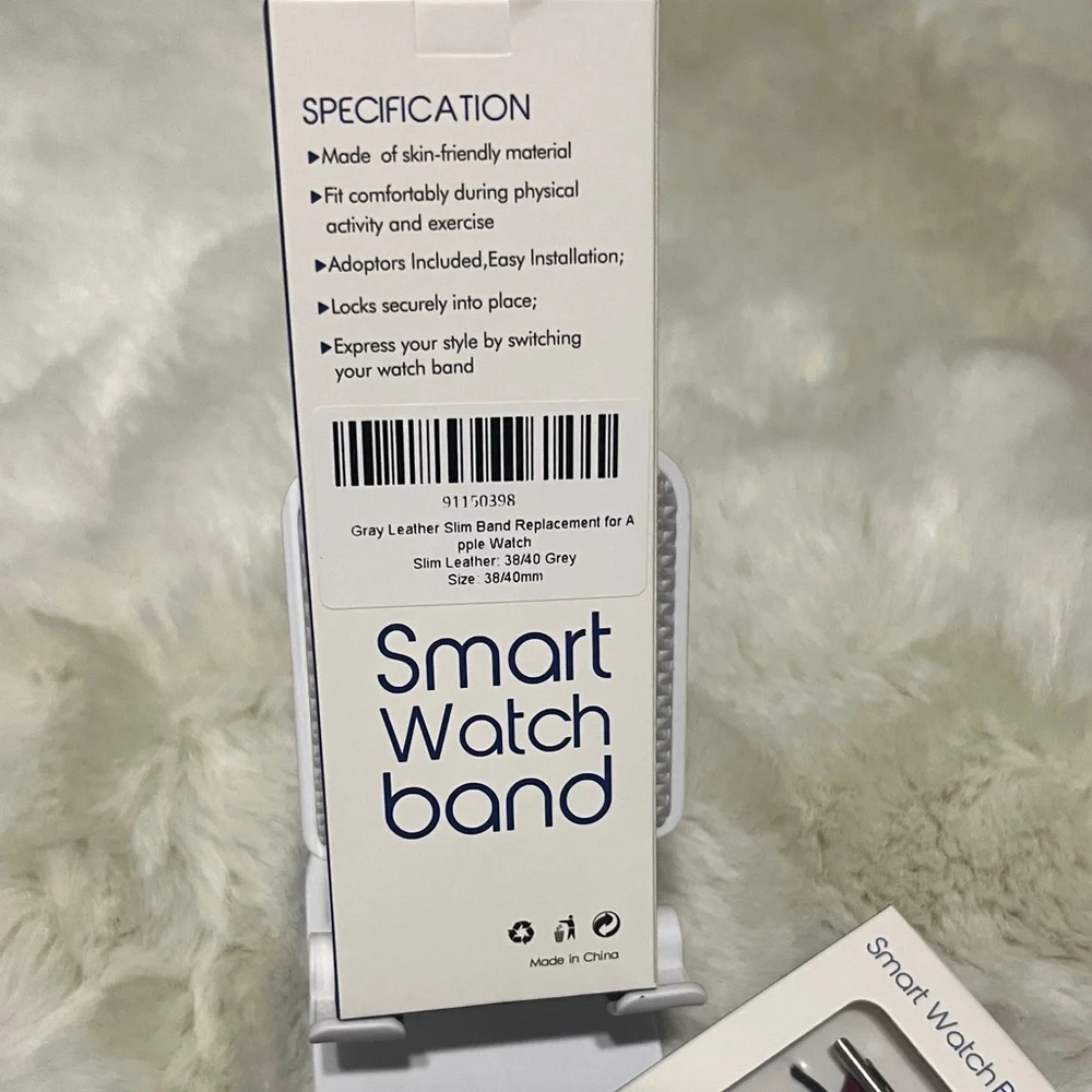 Smart Watch Band Set - Red and Gray size 38/40/41